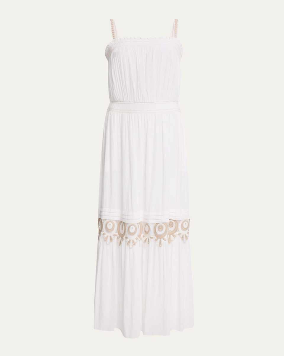 Catalina Pleated Maxi Dress